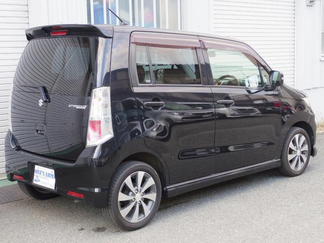 ワゴンＲスティングレー Ｔ　スズキスポーツエアロ　ターボ　ナビＴＶ　スマートキー　純正ＨＩＤ＆フォグランプ　１５インチアルミ　Ｂｌｕｅｔｏｏｔｈ　ＣＤ／ＤＶＤ　ＥＴＣ　オートエアコン（5枚目）