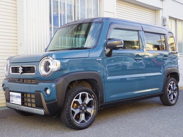 ハスラー ハイブリッドＸ　純正大画面ナビＴＶ　３６０°モニター　ドラレコ　ＥＴＣ２．０　ＬＥＤヘッドランプ　衝突軽減ブレーキ　後方ソナー　両前席シートヒーター　アイドルストップ　スマートキー　オフロードタイヤ　ツートンカラー（2枚目）