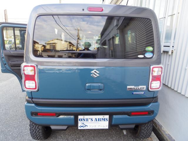 ハスラー ハイブリッドＸ　純正大画面ナビＴＶ　３６０°モニター　ドラレコ　ＥＴＣ２．０　ＬＥＤヘッドランプ　衝突軽減ブレーキ　後方ソナー　両前席シートヒーター　アイドルストップ　スマートキー　オフロードタイヤ　ツートンカラー（12枚目）