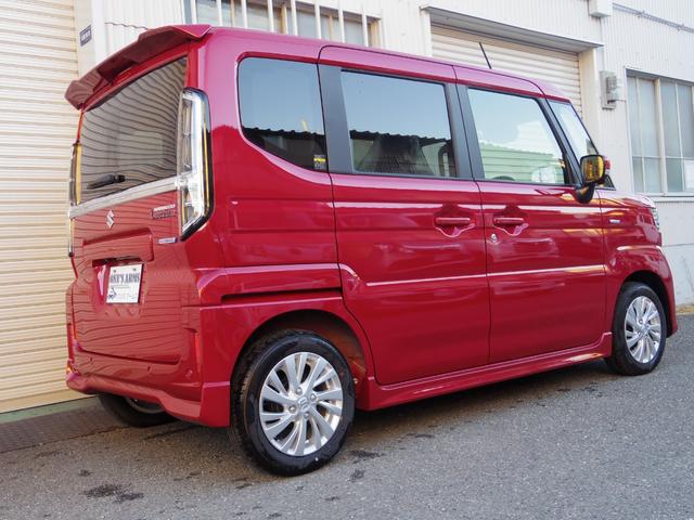 スペーシアカスタム ハイブリッドＧＳ　全方位カメラ＋大画面ナビＴＶ　追従クルコン　電動パーキング　左電動スライドドア　シートヒーター　クリアランスソナー　アイドルストップ　ＬＥＤヘッドランプ＆フォグランプ　Ｂｌｕｅｔｏｏｔｈ　スマートキー（6枚目）