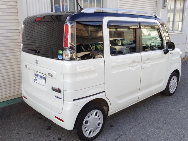 スペーシア ハイブリッドＸ　両側パワースライド　ドラレコ　ＥＴＣ　衝突軽減ブレーキ　後方障害物センサー　ディスプレイオーディオ　Ｂｌｕｅｔｏｏｔｈ　シートヒーター　スマートキー　アイドルストップ　ルーフレール　ツートーンＰＫＧ（6枚目）