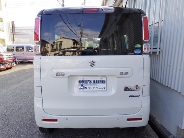 スペーシア ハイブリッドＸ　両側パワースライド　ドラレコ　ＥＴＣ　衝突軽減ブレーキ　後方障害物センサー　ディスプレイオーディオ　Ｂｌｕｅｔｏｏｔｈ　シートヒーター　スマートキー　アイドルストップ　ルーフレール　ツートーンＰＫＧ（12枚目）