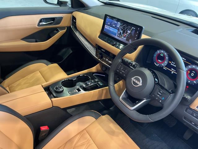 エクストレイル Ｇ　ｅ－４ＯＲＣＥ　１．５　Ｇ　ｅ－４ＯＲＣＥ　４ＷＤ　ナッパレザー　全席シートヒーター　衝突軽減ブレーキ　踏み間違い防止　　メーカーナビ　全方位カメラ　ＥＴＣ２．０　ＬＥＤライト　１９インチアルミ　　試乗車　禁煙車（63枚目）