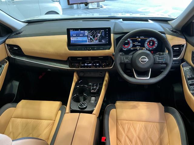 エクストレイル Ｇ　ｅ－４ＯＲＣＥ　１．５　Ｇ　ｅ－４ＯＲＣＥ　４ＷＤ　ナッパレザー　全席シートヒーター　衝突軽減ブレーキ　踏み間違い防止　　メーカーナビ　全方位カメラ　ＥＴＣ２．０　ＬＥＤライト　１９インチアルミ　　試乗車　禁煙車（68枚目）