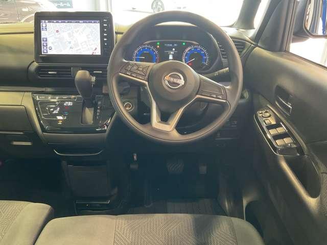 ルークス ハイウェイスター X 660 ハイウェイスターX 元試乗車 衝突軽減ブレーキ 踏み間違い防止アシスト メモリーナビ 全方位カメラ 日産純正前室内ドライブレコーダー ETC2.0 LEDライト ハイビームアシスト 禁煙車(4枚目)