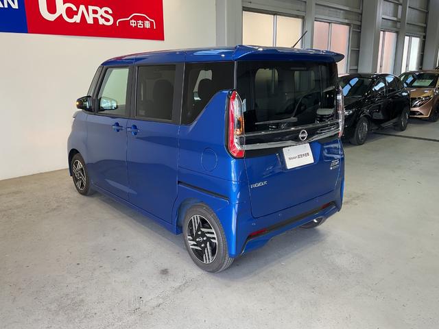 ルークス ハイウェイスター X 660 ハイウェイスターX 元試乗車 衝突軽減ブレーキ 踏み間違い防止アシスト メモリーナビ 全方位カメラ 日産純正前室内ドライブレコーダー ETC2.0 LEDライト ハイビームアシスト 禁煙車(38枚目)