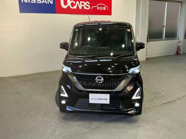 ルークス 660 ハイウェイスターGターボアーバンクロムプロパイロット インテリジェントキー アルミホイール レーダークルーズコントロール セキュリティ LEDヘッドライト アイドリングストップ サイドカメラ レーンキープアシスト メモリーナビ エアコン ETC 禁煙車(3枚目)