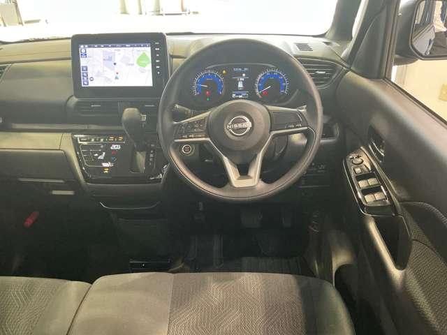 ルークス ハイウェイスター　Ｘ　６６０　ハイウェイスターＸ　元試乗車　ＬＥＤヘッドランプ　全方位カメラ　踏み間違い防止アシスト　日産純正前室内ドライブレコーダー　ＥＴＣ２．０　日産純正メモリーナビ　両側電動スライドドア　禁煙車（4枚目）