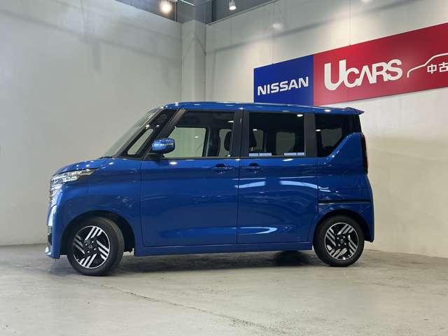 ルークス ハイウェイスター　Ｘ　６６０　ハイウェイスターＸ　元試乗車　ＬＥＤヘッドランプ　全方位カメラ　踏み間違い防止アシスト　日産純正前室内ドライブレコーダー　ＥＴＣ２．０　日産純正メモリーナビ　両側電動スライドドア　禁煙車（7枚目）