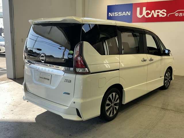 セレナ ２．０　ハイウェイスター　Ｖセレクション　後席モニター　日産純正メモリーナビ　Ｉ－ＳＴＯＰ　両側ＡＳＤ　Ａクルーズ　ワンオ－ナ－車　車線逸脱　ＬＥＤヘッドライト　バックカメラ　ＥＴＣ　禁煙車　ＴＶナビ　ドライブレコーダー　キーレス　オートエアコン　メモリーナビ　パワーウインドウ（2枚目）