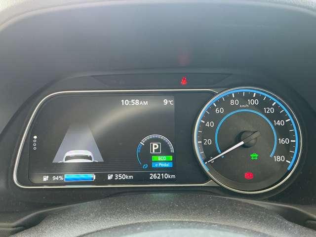 リーフ e+ G メーカーナビ アラウンドビューモニター インテリジェントアラウンドビューモニター 黒革シート LEDヘッド インテリジェントキー レーダークルコン ドライブレコーダー 車線逸脱 メモリーナビ ETC パーキングアシスト 1オーナー 記録簿(32枚目)