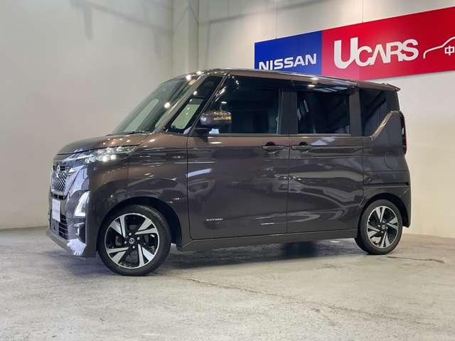 ルークス ６６０　ハイウェイスターＧターボ　ＬＥＤヘッドランプインテリジェントキー　アイスト　アルミ　地デジ　禁煙　ＬＥＤライト　オートハイビーム　スマキー　１オーナー車　車線逸脱警報装置　ＥＴＣ　フルオートエアコン　ドラレコ　キーフリー（52枚目）