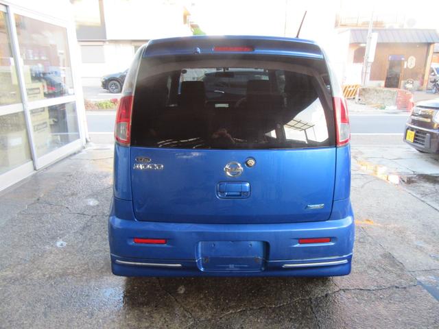 モコ Ｘ　社外ナビゲーション　ＥＴＣ　社外アルミホイール　車高調　ローダウン　純正フルエアロ　プッシュスタート　アイドリングストップ（4枚目）