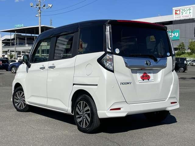 ルーミー カスタムＧ　禁煙車！ブラックルーフ２トーン！衝突被害軽減ブレーキ！アダプティブクルーズコントロール！両側パワースライドドア！純正ナビ！バックカメラ！ＢＴオーディオ！フルセグＴＶ！ＥＴＣ！スマートキー！純正アルミ！（35枚目）