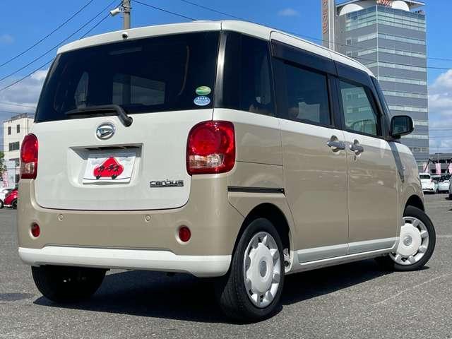 ムーヴキャンバス Ｘ　ＳＡＩＩＩ　ワンオーナー／禁煙車／スマートアシストＩＩＩ／純正メモリーナビ／ＢＴオーディオ対応／バックカメラ／両側パワースライドドア／ベントシート／ＬＥＤヘッドライト／ＤＶＤ再生可能／ベージュ・ホワイトツートン（4枚目）