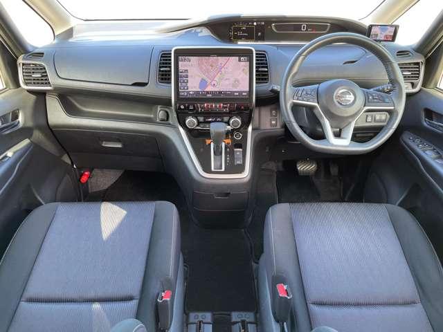 セレナ ハイウェイスター　ＶセレクションＩＩ　ワンオーナー／禁煙車／プロパイロット／エマージェンシーブレーキ／インテリジェントクルーズコントロール／アラウンドビューモニター／アルパイン１１インチナビ／フルセグＴＶ／Ｂｌｕｅｔｏｏｔｈ対応／ＥＴＣ／（5枚目）