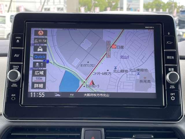 ルークス Ｘ　エマージェンシーブレーキ／アラウンドビューモニター／純正９インチＳＤナビ／フルセグＴＶ／Ｂｌｕｅｔｏｏｔｈ対応／ＤＶＤ再生／インテリジェントキー／ハンズフリーオートスライドドア／スマートキー／ＥＴＣ／（8枚目）