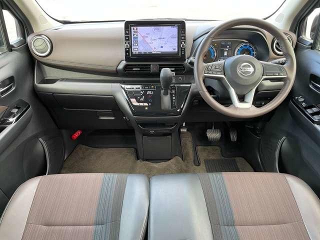 デイズ ハイウェイスター　Ｘ　１オーナー！禁煙車！衝突被害軽減ブレーキ！全方位カメラ！純正ナビ！ＢＴ！フルセグＴＶ！ＥＴＣ２．０！スマートキー＆プッシュスタート！アイドリングストップ！横滑り防止！ＬＥＤヘッドライト！純正１４ＡＷ！（5枚目）