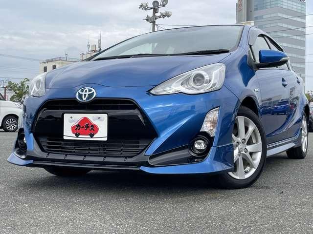 アクア S 禁煙車/純正SDナビ/DTV/Bluetooth対応/バックカメラ/スマートエントリー&スタートシステム/LEDヘッドライト&LEDフォグ/純正16インチアルミ/純正フルエアロ/スマートキー/ETC/(6枚目)