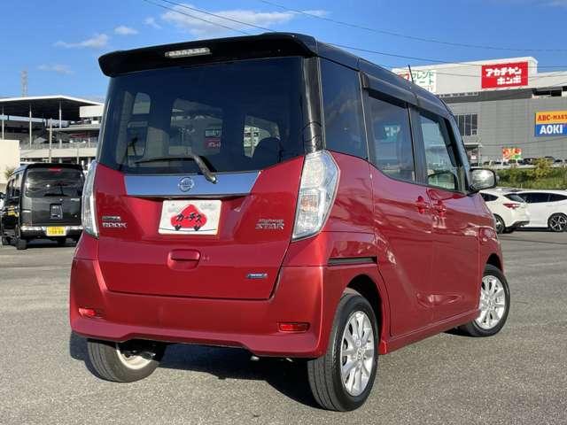 デイズルークス ハイウェイスター　Ｘ　禁煙車／エマージェンシーブレーキ／アラウンドビューモニター／純正ＳＤナビ／フルセグＴＶ／Ｂｌｕｅｔｏｏｔｈ／ＤＶＤ再生／ＨＩＤヘッドライト／インテリジェントキー／両側電動スライドドア／横滑り防止装置／（4枚目）