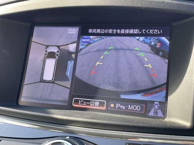 エルグランド ３５０ハイウェイスターアーバンクロム　アラウンドビューモニター　フリップダウンモニター　両側パワースライドドア　パワーバックドア　インテリジェントキー（9枚目）