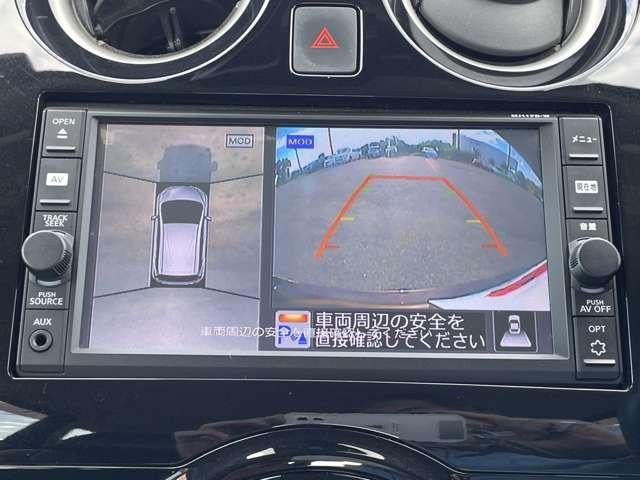 ノート 1.2X 5名 禁煙車/エマージェンシーブレーキ/アラウンドビューモニター/純正メモリーナビ/フルセグTV/BTオーディオ/インテリジェントキー/インテリジェントルームミラー/LDW/ETC/社外革調シートカバー(8枚目)