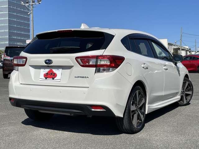 インプレッサスポーツ 2.0i-Sアイサイト アイサイトコアテクノロジー&セイフティプラス/全車速追従機能付クルーズコントロール/本革シート/純正OPパナソニック8インチSDナビ・フルセグTV/BTオーディオ/LEDヘッドライト/バックカメラ(4枚目)