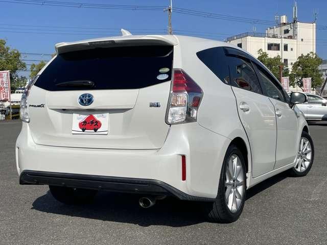 プリウスアルファ Sツーリングセレクション 純正8インチSDナビ・フルセグTV・BTオーディオ・DVD再生・バックカメラ・スマートエントリー&スタートシステム・LEDヘッドライト&LEDフォグ・クルーズコントロール・純正17(4枚目)