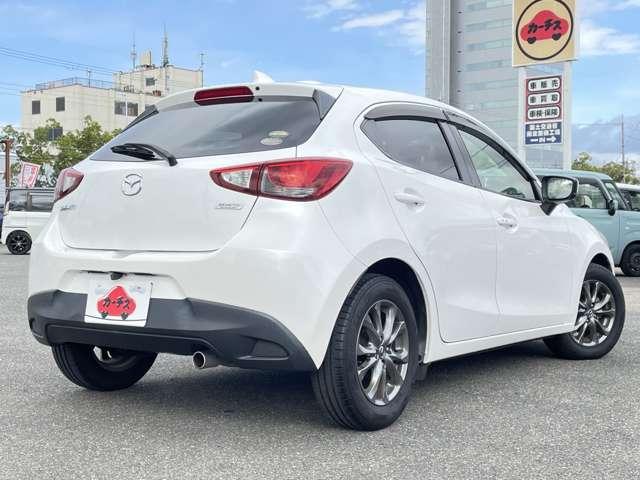 デミオ 13Sツーリング 禁煙車/スマートシティブレーキサポート/BSM/マツダコネクトSDコネナビ/LEDヘッドライト&フォグ/前席ヒーター/BTオーディオ/DVD再生可能/バックカメラ/アドバンスドキー/純正15アルミ(4枚目)