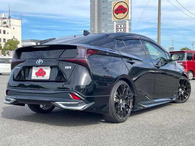 プリウス Sツーリングセレクション トヨタセーフティセンス/モデリスタエアロ/レイズ19インチAW/社外RS-Rスプリング/純正SDナビ/Bluetooth//バックカメラ/LEDヘッドライト/スマートキー/PKSB&クリアランスソナー(4枚目)