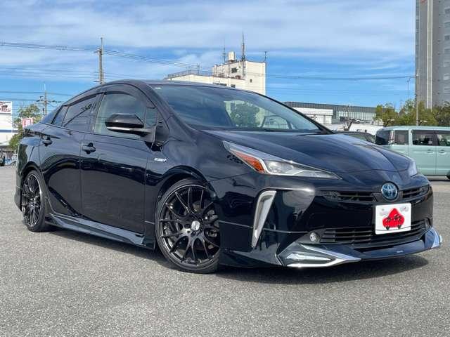 プリウス Sツーリングセレクション トヨタセーフティセンス/モデリスタエアロ/レイズ19インチAW/社外RS-Rスプリング/純正SDナビ/Bluetooth//バックカメラ/LEDヘッドライト/スマートキー/PKSB&クリアランスソナー(34枚目)