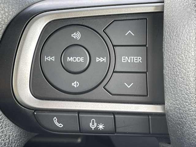 「ステアリングスイッチ」　オーディオの操作が手元でできます♪前を見たまま操作できるので安心です♪