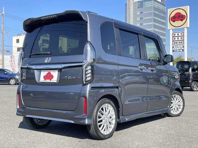 N-BOXカスタム EXターボ CMBS/アダプティブクルーズコントロール&LKAS/イクリプスSDナビ/フルセグTV/BTオーディオ/DVD再生/バックカメラ/スマートキー/両側パワースライドドア(4枚目)