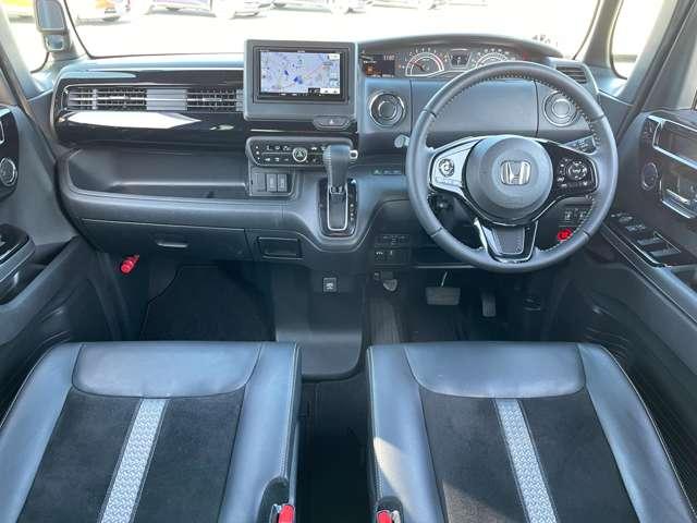 N-BOXカスタム EXターボ CMBS/アダプティブクルーズコントロール&LKAS/イクリプスSDナビ/フルセグTV/BTオーディオ/DVD再生/バックカメラ/スマートキー/両側パワースライドドア(5枚目)