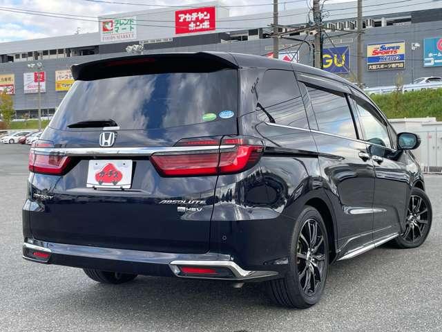 オデッセイハイブリッド e:HEVアブソルート・EX 禁煙車/ホンダセンシング/マルチビューカメラシステム/両側電動ドア/前席シートヒーター/前席パワーシート/フリップダウンモニター/コーナーセンサー/Bluetooth対応対応メモリーナビ(5枚目)