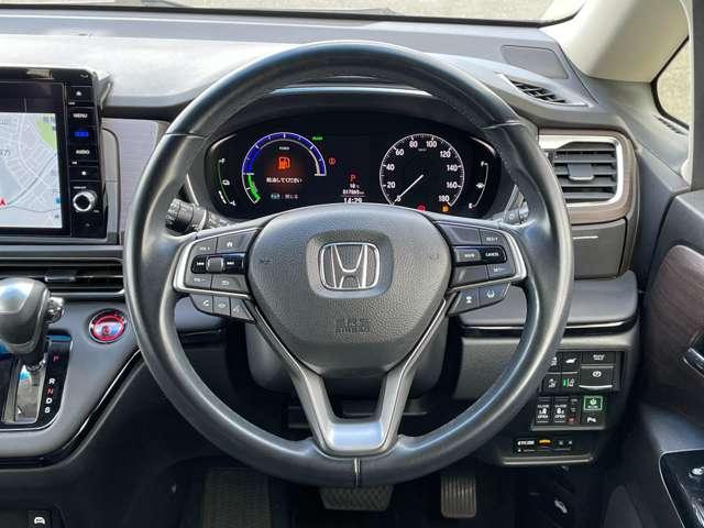 オデッセイハイブリッド e:HEVアブソルート・EX 禁煙車/ホンダセンシング/マルチビューカメラシステム/両側電動ドア/前席シートヒーター/前席パワーシート/フリップダウンモニター/コーナーセンサー/Bluetooth対応対応メモリーナビ(33枚目)