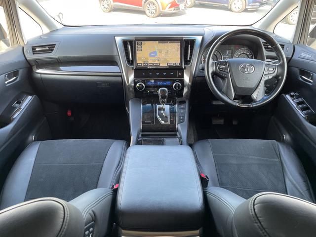 アルファード ２．５Ｓ　Ｃパッケージ　ワンオーナー／プリクラッシュセーフティ／フリップダウンモニター／純正１０インチＳＤナビ／バックカメラ／パワーバックドア／両側パワースライドドア／ＬＥＤヘッドライト／インテリジェントクリアランスソナー（5枚目）