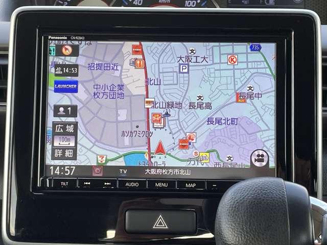 ワゴンR ハイブリッドFX リミテッド デュアルセンサーブレーキサポート/全方位モニター純正/シートヒーター/OPパナソニックSDナビ/フルセグTV/BTオーディオ/DVD再生/キーレススタートシステム/LEDヘッドライト&LEDフォグ(9枚目)