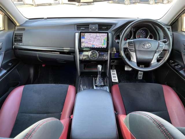 マークＸ ２５０ＲＤＳ　セーフティセンス／ＲＳ－Ｒスプリング／レーダークルーズコントロール／パナソニック９インチＳＤナビ／フルセグ／ＢＴオーディオ／ＤＶＤ再生／バックカメラ／スマートキー／ＬＥＤヘッドライト／シートヒーター（5枚目）