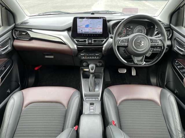 フロンクス ベースグレード　ワンオーナー／デュアルセンサーブレーキサポートＩＩ／アダプティブクルーズコントロール／メーカーナビ／全方位モニター／ＢＴオーディオ／キーレススタートシステムＬＥＤヘッドライト（5枚目）