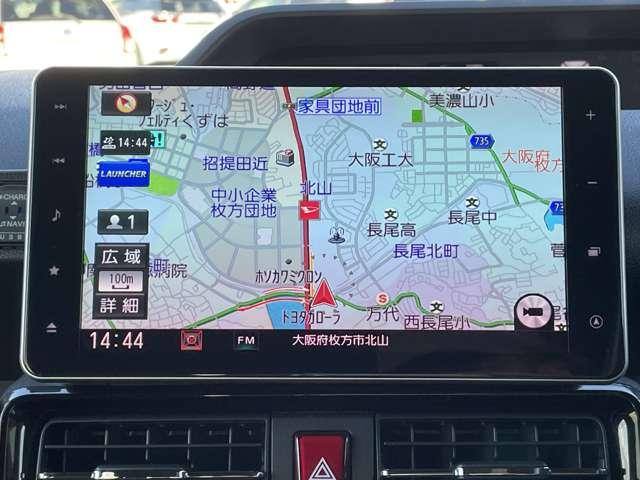 タント 660カスタムX 4名 禁煙車/両側電動スライドドア/スマートアシスト/パノラマモニター/純正9インチSDナビ/フルセグTV/BTオーディオ/DVD再生/キーフリーシステム/LEDヘッドライト&フォグ/前席シートヒーター(10枚目)