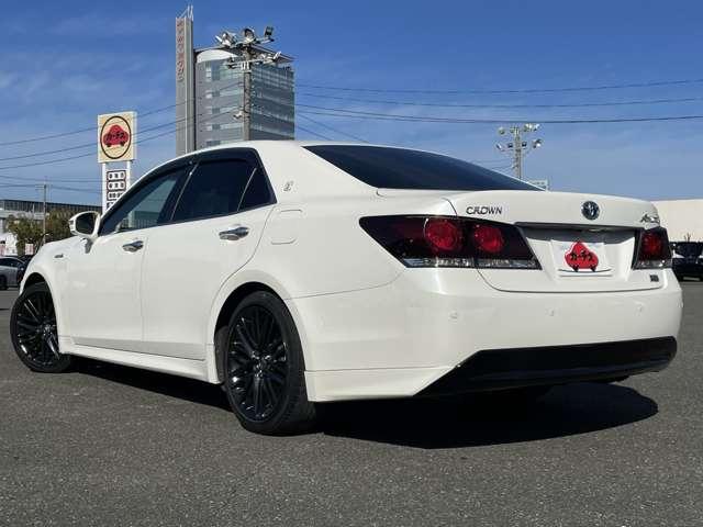 クラウンハイブリッド アスリートＳ　ブラックスタイル　サンルーフ／プリクラッシュセーフティ／レーダークルーズコントロール／インテリジェントクリアランスソナー／純正ＨＤＤナビ＆連動ＥＴＣ／フルセグＴＶ／ＢＴオーディオ／ＤＶＤ再生（34枚目）