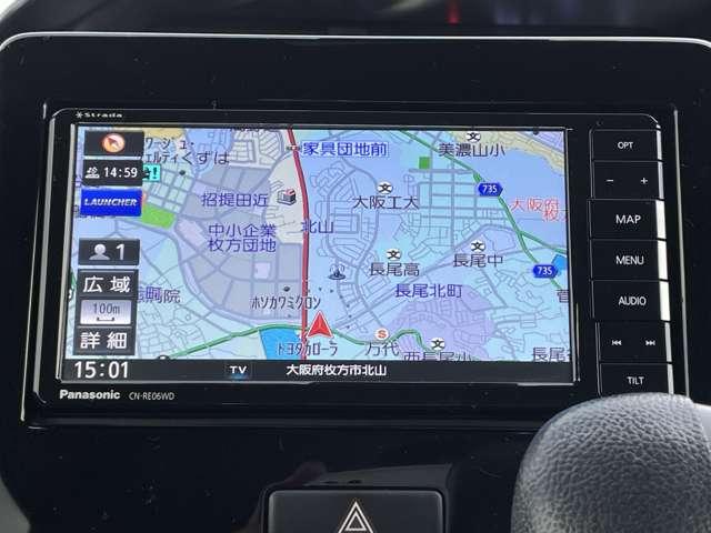 ワゴンＲスティングレー ハイブリッドＴ　デュアルセンサーブレーキサポート／ストラーダＳＤナビ／フルセグＴＶ／ＢＴオーディオ／ＤＶＤ再生／バックカメラ／キーレススタートシステム／ＬＥＤヘッドライト＆ＬＥＤフォグ／パドルシフト／シートヒーター（8枚目）