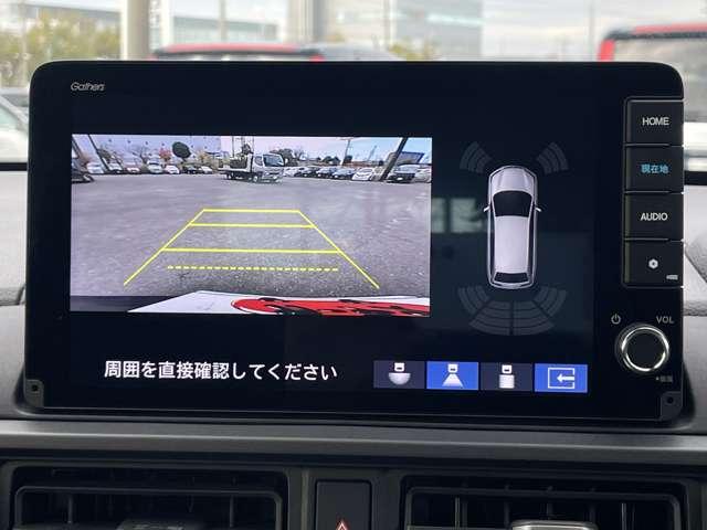 ＷＲ－Ｖ １．５Ｚプラス　ブラックスタイル　５名　禁煙車／ホンダセンシング／ＣＭＢＳ／アダプティブクルーズコントロール／パーキングセンサー／バックカメラ／ギャザーズ９インチナビ／フルセグ／ＢＴオーディオ／パドルシフト／ＥＴＣ／純正１７インチＡＷ（9枚目）