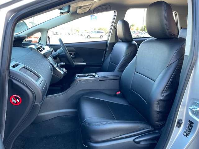 プリウスアルファ Ｓ　純正８インチＳＤナビ／フルセグＴＶ／ＢＴオーディオ／ＤＶＤ再生／バックカメラ／スマートエントリー＆スタートシステム／純正１６インチアルミ／ＬＥＤフォグ／ボイスコーナー／ＥＴＣ／社外革調シートカバー（22枚目）