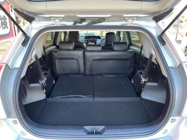 プリウスアルファ Ｓ　純正８インチＳＤナビ／フルセグＴＶ／ＢＴオーディオ／ＤＶＤ再生／バックカメラ／スマートエントリー＆スタートシステム／純正１６インチアルミ／ＬＥＤフォグ／ボイスコーナー／ＥＴＣ／社外革調シートカバー（26枚目）