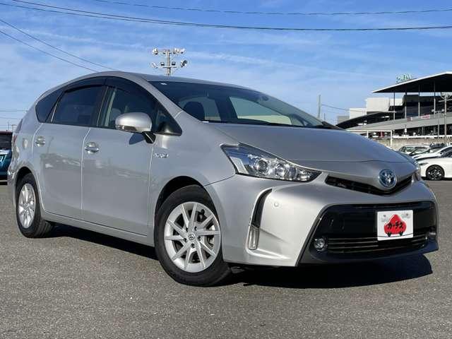 プリウスアルファ Ｓ　純正８インチＳＤナビ／フルセグＴＶ／ＢＴオーディオ／ＤＶＤ再生／バックカメラ／スマートエントリー＆スタートシステム／純正１６インチアルミ／ＬＥＤフォグ／ボイスコーナー／ＥＴＣ／社外革調シートカバー（29枚目）