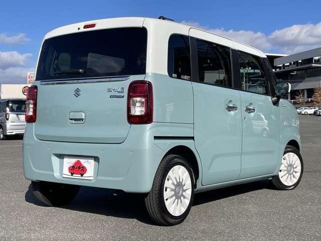 ワゴンＲスマイル ハイブリッドＳ　セーフティサポート／全方位モニター／両側パワースライドドア／純正ＯＰパナソニック８インチＳＤナビ／フルセグ／ＢＴオーディオ／ＤＶＤ再生／キーレスプッシュスタート／シートヒーター／パーキングセンサー（4枚目）