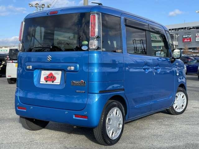 スペーシア ハイブリッドＸ　ワンオーナー／セーフティサポート／全方位モニター／純正８インチＳＤナビ／ＢＴオーディオ／ＥＴＣ／両側パワースライドドア／キーレスプッシュスタート／運転席シートヒーター／スリムサーキュレーター／ＨＵＤ（4枚目）