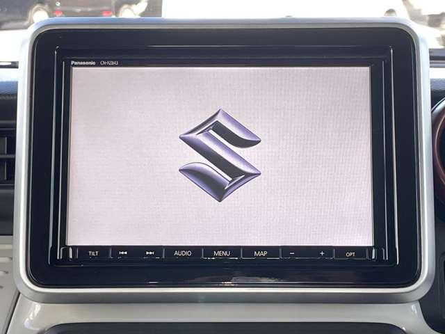 スペーシア ハイブリッドＸ　ワンオーナー／セーフティサポート／全方位モニター／純正８インチＳＤナビ／ＢＴオーディオ／ＥＴＣ／両側パワースライドドア／キーレスプッシュスタート／運転席シートヒーター／スリムサーキュレーター／ＨＵＤ（12枚目）